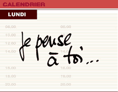 CALENDRIER 100% LOVE